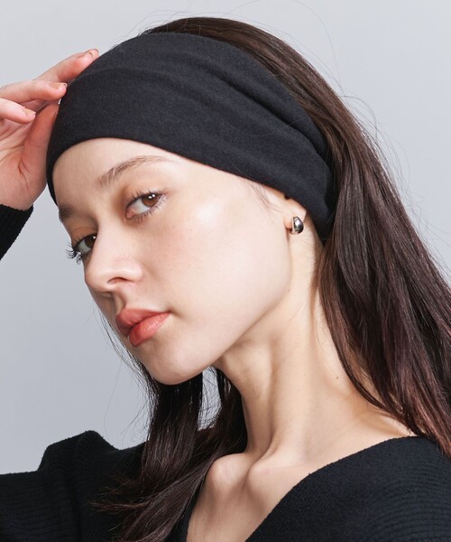 BEAUTY&YOUTH UNITED ARROWS（ビューティーアンドユースユナイテッドアローズ）の「ワイド ヘアバンド（ヘアバンド・レディース・モカ/ダークグレー/ブラック・FREE）」の2枚目の写真