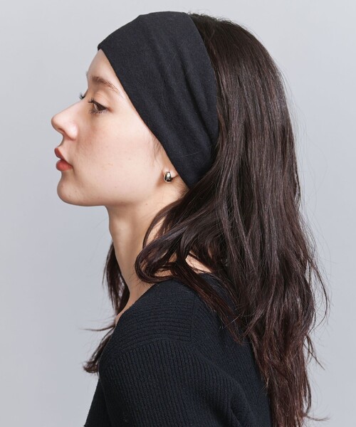 BEAUTY&YOUTH UNITED ARROWS（ビューティーアンドユースユナイテッドアローズ）の「ワイド ヘアバンド（ヘアバンド・レディース・モカ/ダークグレー/ブラック・FREE）」の6枚目の写真