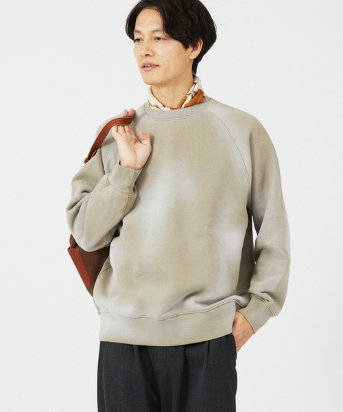 JOURNAL STANDARD relume（ジャーナルスタンダード　レリューム）の「PROCESSING クルーネックスウェット（スウェット・メンズ・ライトグレー/ボルドー/ブラック系その他・LARGE/MEDIUM）」の21枚目の写真