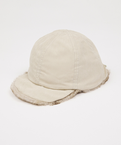 Ruben(ルーベン)の「【RUBEN】リバーシブル ファーキャップ / RUS-8282(キャップ・レディース・ブラック/アイボリー/モカ・フリー)」の17枚目の写真