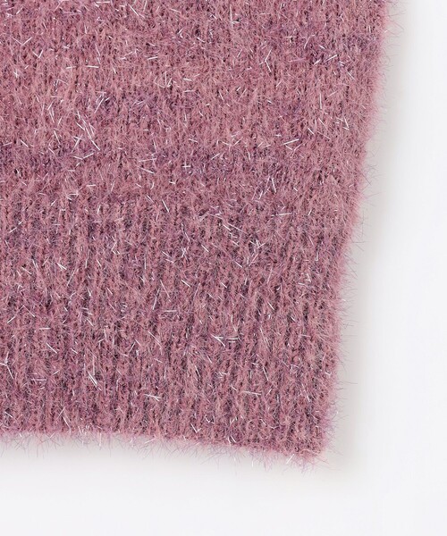 【セール】【前後着用可】スパークルシャギー カーディガン（カーディガン/ボレロ）｜any SiS（エニィスィス）