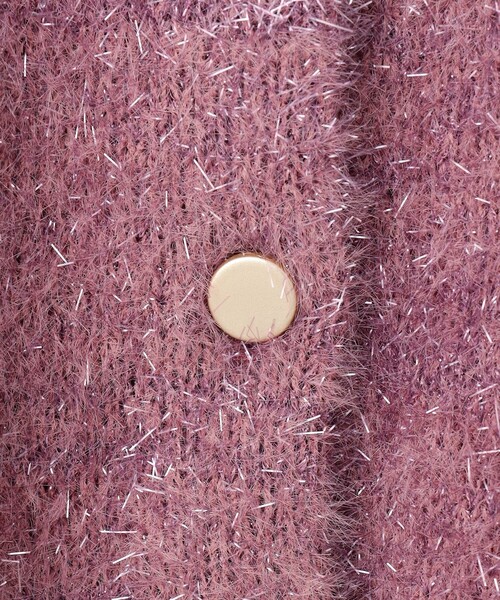 【セール】【前後着用可】スパークルシャギー カーディガン（カーディガン/ボレロ）｜any SiS（エニィスィス）