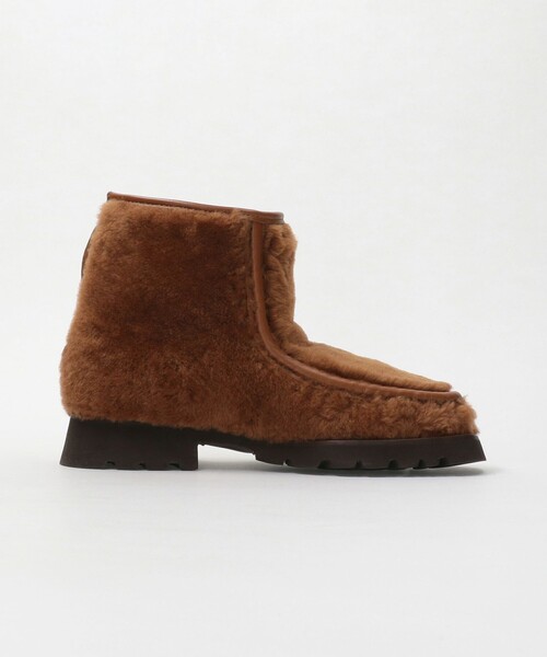 HEREU(ヘリュー)の「<HEREU>SHEARLING ANKLE BOOTS/シューズ(ブーツ・レディース・ダークブラウン・39/37/38/36)」の9枚目の写真