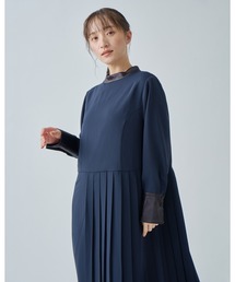WHYTO.（ホワイト）の「「WHYTO. / ホワイト」 ASYMMETRY PLEATS DRESS（ワンピース）」