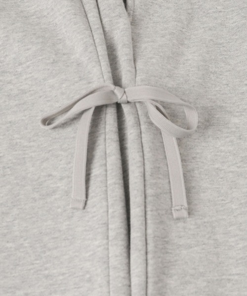 WEGO（ウィゴー）の「WEGO/裏起毛サイドリボンスウェットパンツ（スウェットパンツ・レディース・ブラック/杢グレー・FREE）」の21枚目の写真