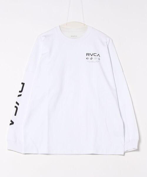 RVCA（ルーカ）の「【ムラサキスポーツ限定】RVCA/ルーカ ロンTee/長袖Tシャツ バックプリント ユニセックス BF041-159（Tシャツ/カットソー・メンズ・ホワイト/ブルーグレー/ブラック・S/L/M）」の20枚目の写真