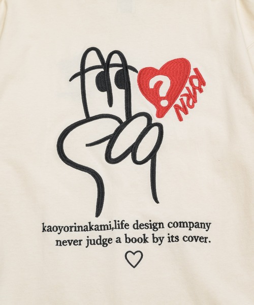 kaoyorinakami(カオヨリナカミ)の「Peace long tee / ピースロンT(Tシャツ/カットソー・メンズ・ホワイト/ブラック/グレー・X-LARGE/LARGE/MEDIUM/SMALL)」の17枚目の写真