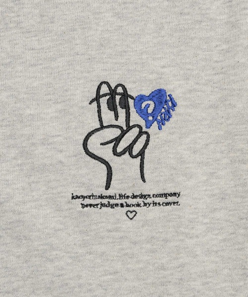 kaoyorinakami(カオヨリナカミ)の「Peace long tee / ピースロンT(Tシャツ/カットソー・メンズ・ホワイト/ブラック/グレー・X-LARGE/LARGE/MEDIUM/SMALL)」の19枚目の写真