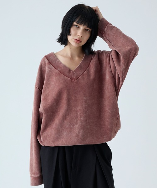 VELNUS(ベルナス)の「【VELNUS】Vintage Make Heavyweight V-Neck Sweat/ヴィンテージメイクヘビーウェイトVネックスウェット(スウェット・メンズ・ブルー/チャコールグレー/ワインレッド/ブラウン・S/L/M)」の19枚目の写真