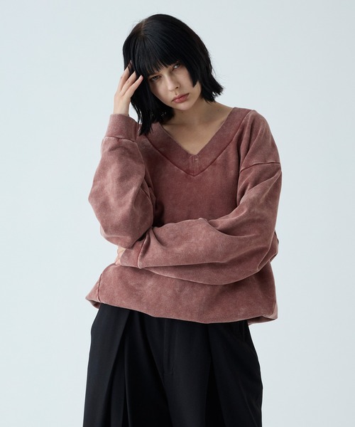 VELNUS(ベルナス)の「【VELNUS】Vintage Make Heavyweight V-Neck Sweat/ヴィンテージメイクヘビーウェイトVネックスウェット(スウェット・メンズ・ブルー/チャコールグレー/ワインレッド/ブラウン・S/L/M)」の21枚目の写真