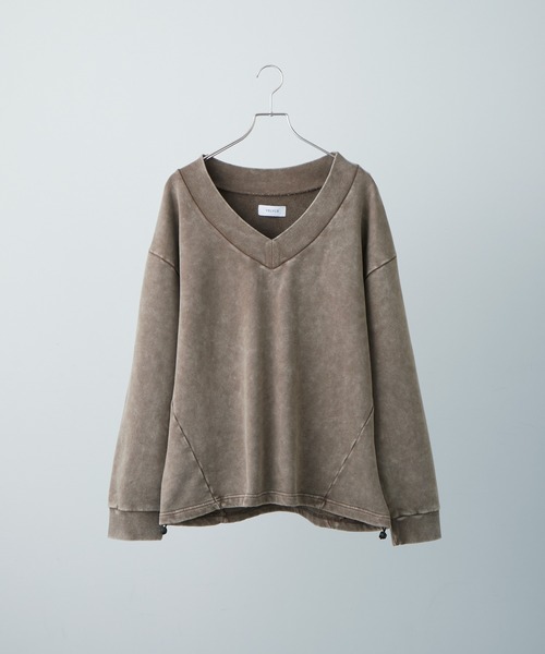 VELNUS(ベルナス)の「【VELNUS】Vintage Make Heavyweight V-Neck Sweat/ヴィンテージメイクヘビーウェイトVネックスウェット(スウェット・メンズ・ブルー/チャコールグレー/ワインレッド/ブラウン・S/L/M)」の16枚目の写真