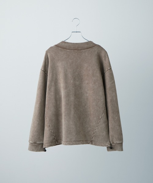 VELNUS(ベルナス)の「【VELNUS】Vintage Make Heavyweight V-Neck Sweat/ヴィンテージメイクヘビーウェイトVネックスウェット(スウェット・メンズ・ブルー/チャコールグレー/ワインレッド/ブラウン・S/L/M)」の17枚目の写真