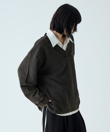 VELNUS（ベルナス）の「【VELNUS】Vintage Make Heavyweight V-Neck Sweat ヴィンテージメイクヘビーウェイトVネックスウェット（スウェット）」