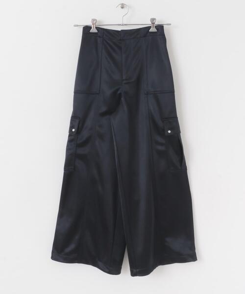 SENSE OF PLACE by URBAN RESEARCH（センスオブプレイスバイアーバンリサーチ）の「シャイニーカットカーゴパンツ（その他パンツ・レディース・カーキ/ライトベージュ/ネイビー・MEDIUM/SMALL）」の17枚目の写真