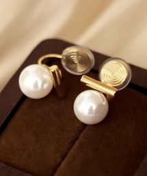 ララガン　ブラックパールピアス　(両耳用) ララガン ブラックパールピアス (両耳用)