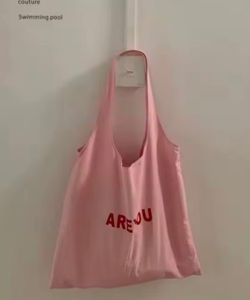 ammy.(エイミードット)の「【 ammy. / エイミードット 】 ロゴ ビッグ トートバッグ(トートバッグ・レディース・イエロー/ピンク/ブルー/アイボリー・FREE)」の16枚目の写真