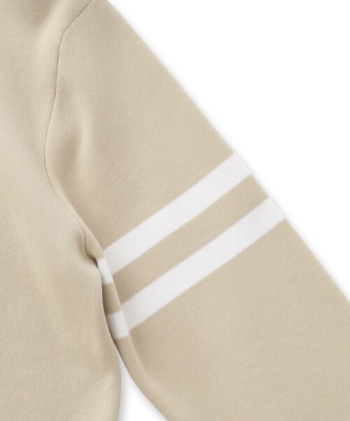 DRESSTERIOR（ドレステリア）の「◆コットンスムース アームラインクルーネックニット（ニット/セーター・メンズ・ブラック/ベージュ/サックスブルー/オフホワイト・91/92/90）」の12枚目の写真