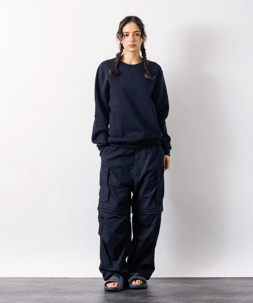 ABAHOUSE（アバハウス）の「3WAYデチャッタブルヘリクリーパンツ/TCウェザー/ユニセックス（カーゴパンツ・メンズ・カーキ/ブラック・M/L）」の3枚目の写真