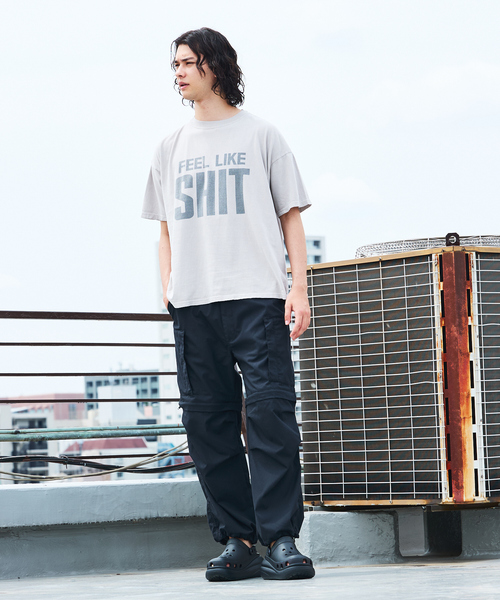 ABAHOUSE（アバハウス）の「3WAYデチャッタブルヘリクリーパンツ/TCウェザー/ユニセックス（カーゴパンツ・メンズ・カーキ/ブラック・M/L）」の6枚目の写真