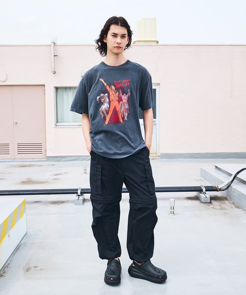 ABAHOUSE（アバハウス）の「3WAYデチャッタブルヘリクリーパンツ/TCウェザー/ユニセックス（カーゴパンツ・メンズ・カーキ/ブラック・M/L）」の7枚目の写真