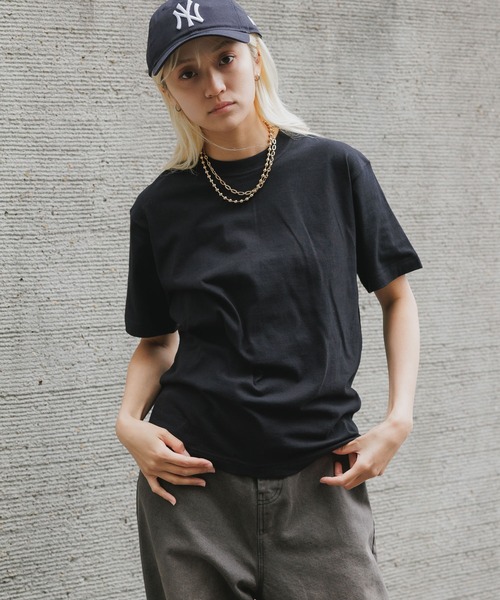 HANES(ヘインズ)の「Hanes/ヘインズ BEEFY T-SHIRTS Tシャツ 2026新作 再入荷 夏服(Tシャツ/カットソー・メンズ・ホワイト/ブラック/ネイビー/グレー・M/L/XL/S)」の2枚目の写真