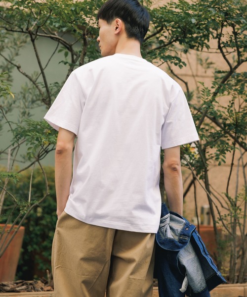 HANES(ヘインズ)の「Hanes/ヘインズ BEEFY T-SHIRTS Tシャツ 2026新作 再入荷 夏服(Tシャツ/カットソー・メンズ・ホワイト/ブラック/ネイビー/グレー・M/L/XL/S)」の11枚目の写真