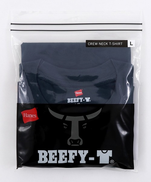 HANES(ヘインズ)の「Hanes/ヘインズ BEEFY T-SHIRTS Tシャツ 2026新作 再入荷 夏服(Tシャツ/カットソー・メンズ・ホワイト/ブラック/ネイビー/グレー・M/L/XL/S)」の19枚目の写真