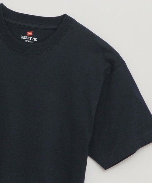 HANES(ヘインズ)の「Hanes/ヘインズ BEEFY T-SHIRTS Tシャツ 2026新作 再入荷 夏服(Tシャツ/カットソー・メンズ・ホワイト/ブラック/ネイビー/グレー・M/L/XL/S)」の20枚目の写真