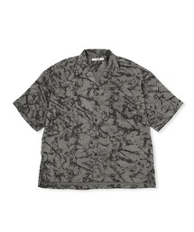 j.n.r.d | j.n.r.d/ワッシャー加工ペイントハーフスリーブシャツ(シャツ/ブラウス)