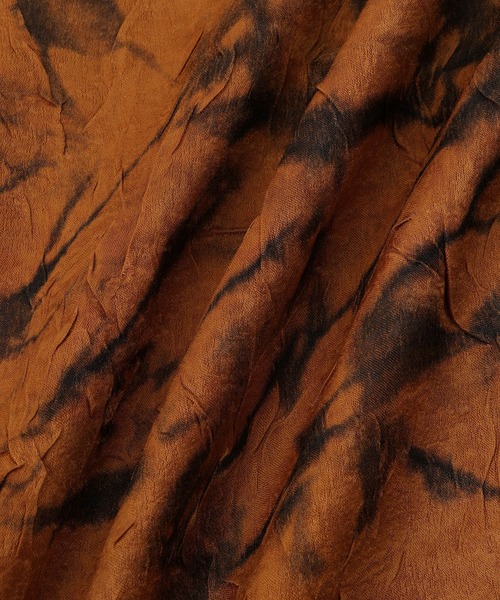  j.n.r.d（ジェー・エヌ・アール・ディー）の「j.n.r.d/ワッシャー加工ペイントハーフスリーブシャツ（シャツ/ブラウス・メンズ・チャコールグレー/ベージュ/レンガ・LL/M/L）」の11枚目の写真