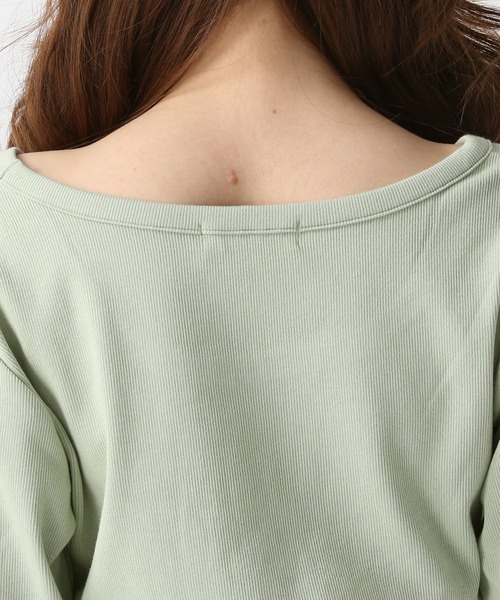 FOREVER 21(フォーエバー トゥエンティーワン)の「【2025SS】スタッズロゴTシャツ(Tシャツ/カットソー・レディース・オフホワイト/グリーン/ブラック・FREE)」の22枚目の写真