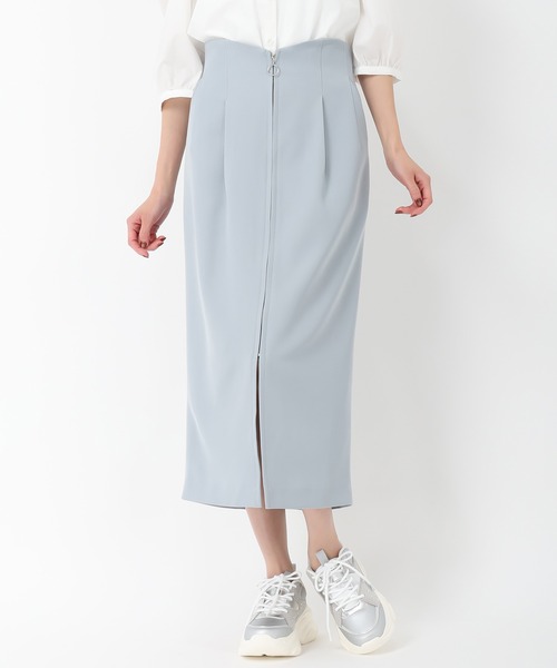 MISCH MASCH(ミッシュマッシュ)の「フロントジップタイトスカート(スカート・レディース・イエロー/グリーン/ブラック/アイボリー・S/M)」の22枚目の写真
