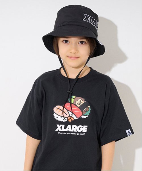 XLARGE KIDS（エクストララージキッズ）の「モチーフファニーゴリラ半袖Tシャツ（Tシャツ/カットソー・キッズ・レッド/ホワイト/ブラック・80ｃｍ/90cm/110cm/100cm/120cm/130cm/140cm）」の21枚目の写真