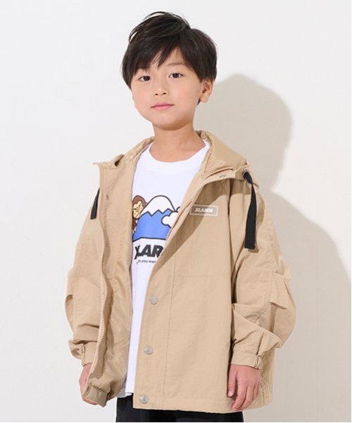 XLARGE KIDS（エクストララージキッズ）の「モチーフファニーゴリラ半袖Tシャツ（Tシャツ/カットソー・キッズ・レッド/ホワイト/ブラック・80ｃｍ/90cm/110cm/100cm/120cm/130cm/140cm）」の17枚目の写真