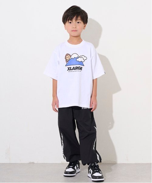 XLARGE KIDS（エクストララージキッズ）の「モチーフファニーゴリラ半袖Tシャツ（Tシャツ/カットソー・キッズ・レッド/ホワイト/ブラック・80ｃｍ/90cm/110cm/100cm/120cm/130cm/140cm）」の16枚目の写真