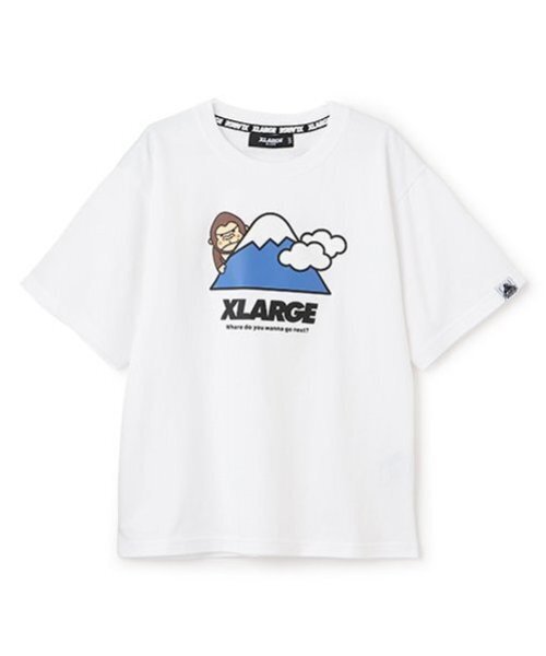 XLARGE KIDS（エクストララージキッズ）の「モチーフファニーゴリラ半袖Tシャツ（Tシャツ/カットソー・キッズ・レッド/ホワイト/ブラック・80ｃｍ/90cm/110cm/100cm/120cm/130cm/140cm）」の14枚目の写真