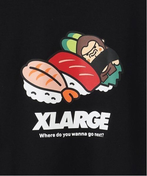 XLARGE KIDS（エクストララージキッズ）の「モチーフファニーゴリラ半袖Tシャツ（Tシャツ/カットソー・キッズ・レッド/ホワイト/ブラック・80ｃｍ/90cm/110cm/100cm/120cm/130cm/140cm）」の8枚目の写真