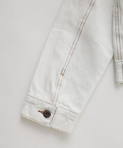 FREAK'S STORE（フリークスストア）の「NAUTICA JEANS CO./ノーティカジーンズ ウエスタンデニムジャケット（デニムジャケット・レディース・サックスブルー/ホワイト・ﾌﾘ-）」の14枚目の写真