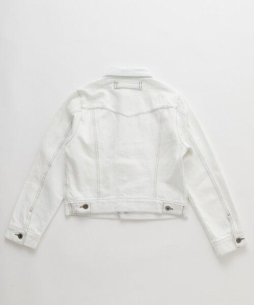 【新品】ホワイトデニムジャケット 80年代 チュニジア製 Levi's リーバイス 70608 0751 ホワイト