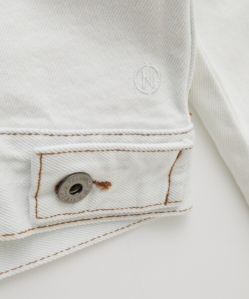 FREAK'S STORE（フリークスストア）の「NAUTICA JEANS CO./ノーティカジーンズ ウエスタンデニムジャケット（デニムジャケット・レディース・サックスブルー/ホワイト・ﾌﾘ-）」の16枚目の写真