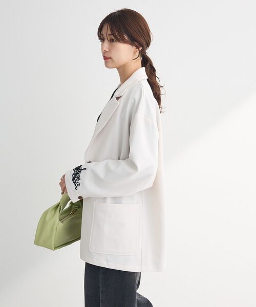 【新品未使用】eLLa エラ　ジャケットコート 新品未使用】eLLa エラ ジャケットコート