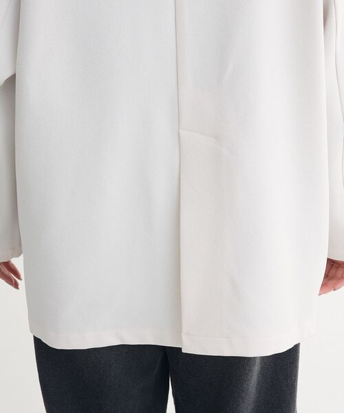 ELENCARE DUE（エレンカーレデュエ）の「・ELENCARE DUE 袖コード刺繍ジャケット（テーラードジャケット・レディース・チャコールグレー/アイボリー/ミント・FREE）」の14枚目の写真
