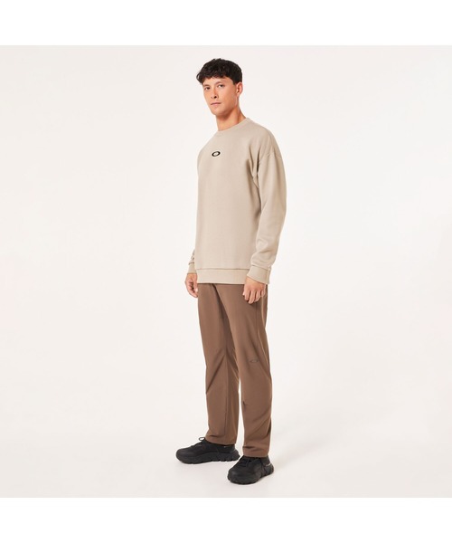 OAKLEY(オークリー)の「オークリー EN FOUNDATIONAL FLEECE CREW 2.7 / JACKET フリース・トレーナー/ TRAINING スポーツ・トレーニング/OAKLEY(スウェット・メンズ・ブラック/グレー/ベージュ・S/M/L/XL/XS)」の6枚目の写真