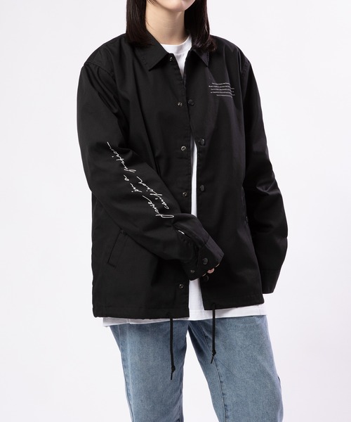 ZOZO（ゾゾ）の「【AVANTGARDEY × ZOZOTOWN】アバンギャルデーション コーチジャケット（その他アウター・メンズ・ブラック・S/M/L/XL）」の2枚目の写真