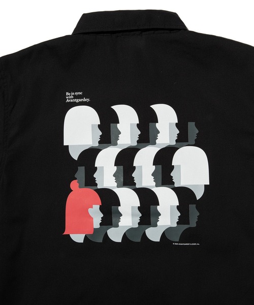 ZOZO（ゾゾ）の「【AVANTGARDEY × ZOZOTOWN】アバンギャルデーション コーチジャケット（その他アウター・メンズ・ブラック・S/M/L/XL）」の10枚目の写真