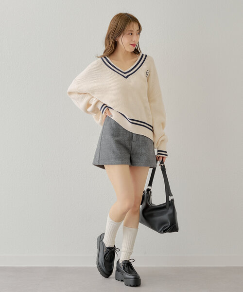 セットアップ対応】シャギーショートパンツ（その他パンツ