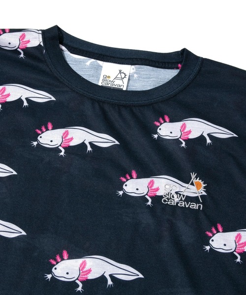 go slow caravan(ゴースローキャラバン)の「ガラガラロングスリーブTEE W(Tシャツ/カットソー・レディース・ライム/パープル系その他/ブルー系その他/ブラック/ブラック系その他2・FREE)」の6枚目の写真