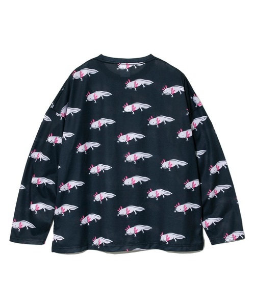 go slow caravan(ゴースローキャラバン)の「ガラガラロングスリーブTEE W(Tシャツ/カットソー・レディース・ライム/パープル系その他/ブルー系その他/ブラック/ブラック系その他2・FREE)」の12枚目の写真