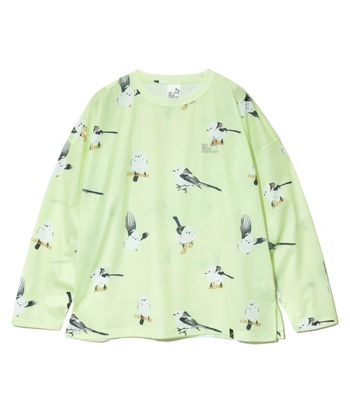 go slow caravan(ゴースローキャラバン)の「ガラガラロングスリーブTEE W(Tシャツ/カットソー・レディース・ライム/パープル系その他/ブルー系その他/ブラック/ブラック系その他2・FREE)」の14枚目の写真