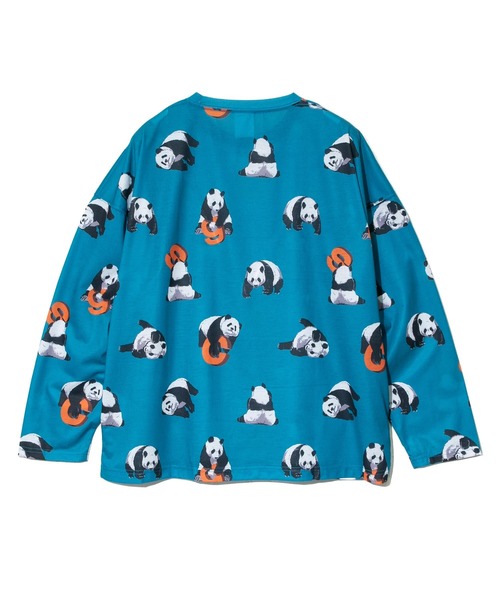 go slow caravan(ゴースローキャラバン)の「ガラガラロングスリーブTEE W(Tシャツ/カットソー・レディース・ライム/パープル系その他/ブルー系その他/ブラック/ブラック系その他2・FREE)」の18枚目の写真